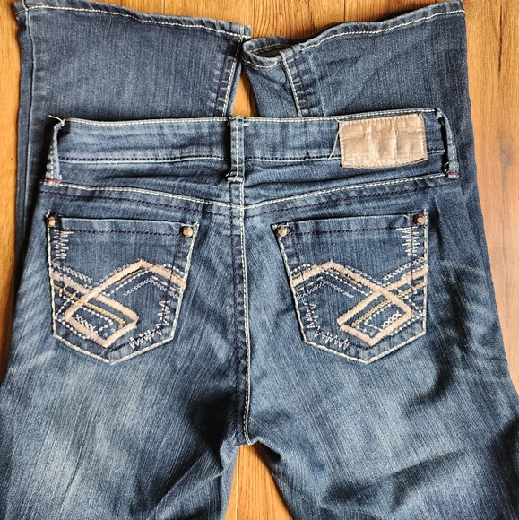 HYDRAULIC Lola Boot Cut Wide Leg Jeans - Picture 5 of 7